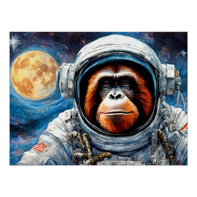 POSTER L'ÂGE DE L'ACIER-ORANGUTAN 3 (Devant)