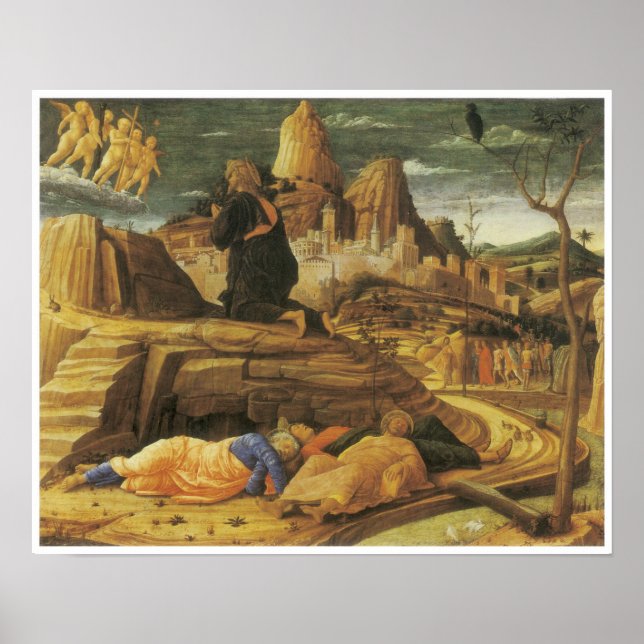 Poster L'agonie dans le jardin. c 1460 (Devant)