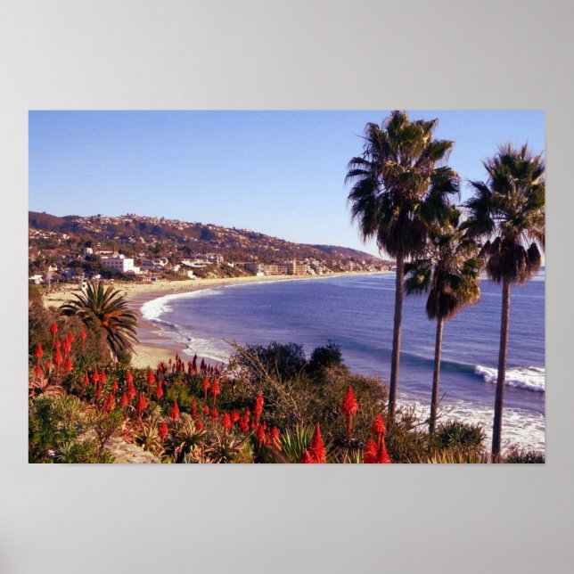 Poster Laguna Beach California, eff01 (Devant)