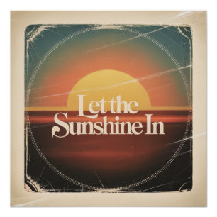 Poster Laissez entrer le soleil