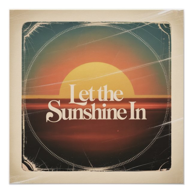 Poster Laissez entrer le soleil (Devant)