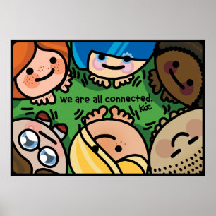 Poster laissez votre mur travaillent