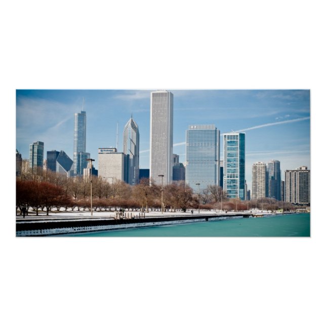 Poster Lake Michigan (Devant)