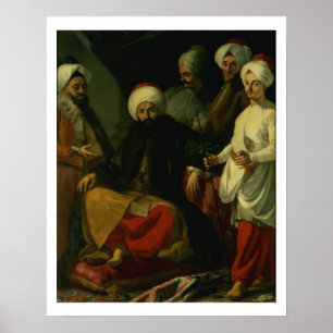 Poster L'Ambassadeur turc et sa suite à la Co