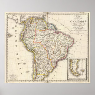 Poster L'Amérique du Sud 12