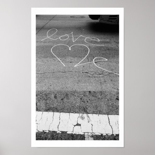 Poster L'amour dans la rue (Devant)