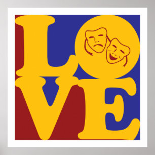 Poster L'amour du théâtre