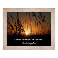 L'amour est la beauté de la citation de l'âme