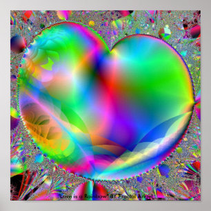 Poster L'amour est un arc-en-ciel