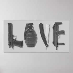 Poster L'amour est une arme