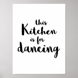 Poster L'amusement original cette cuisine est pour la