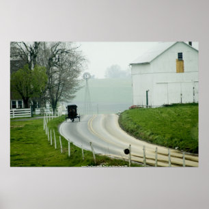 Poster Lancaster County Pennsylvania USA - P...