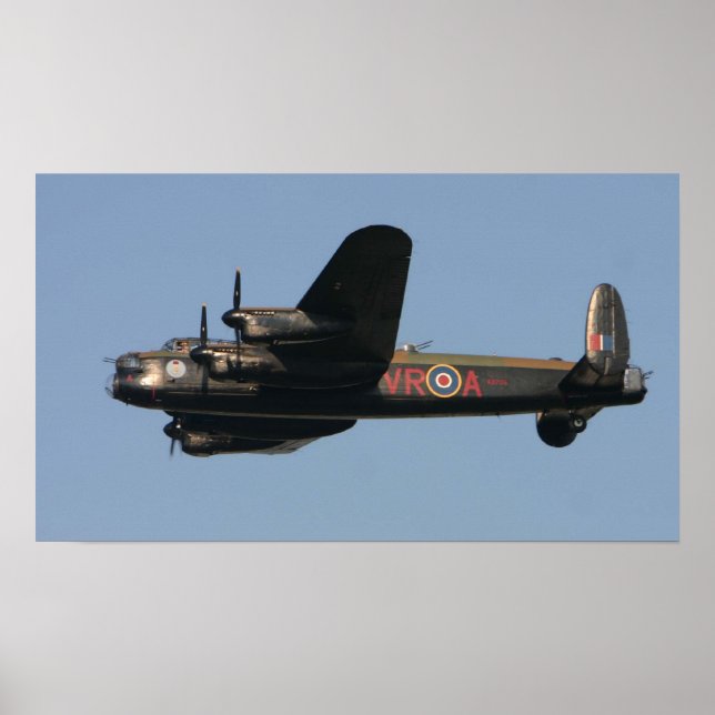 Poster Lancaster VR-A (Devant)