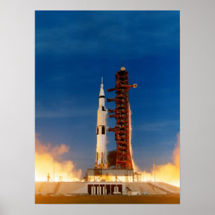 Poster Lancement d'Apollo 15