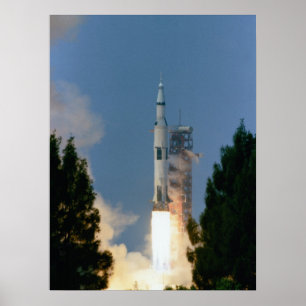 Poster Lancement d'Apollo 16