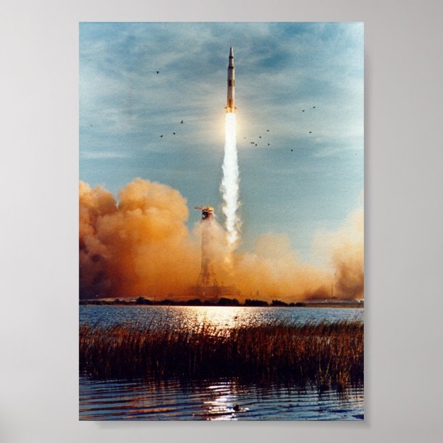 Poster Lancement d'Apollo 8 (Devant)