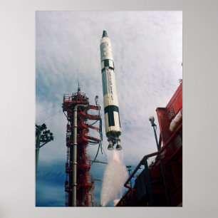 Poster Lancement de Gemini 11