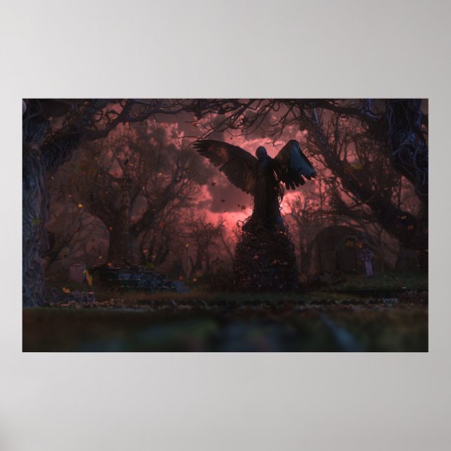 Poster L'ange noir (Devant)