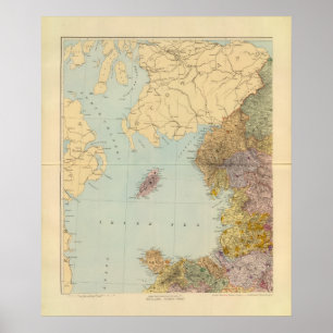 Poster L'Angleterre et le Pays de Galles du nord-ouest