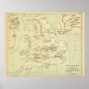 Poster L'Angleterre, Irlande