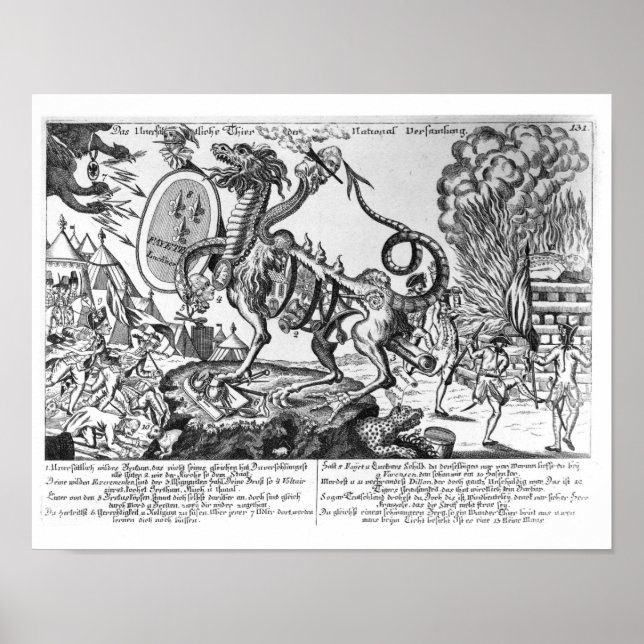 Poster L'animal insatiable de l'Assemblée nationale (Devant)