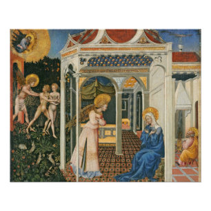 Poster L'annonce et l'expulsion du paradis