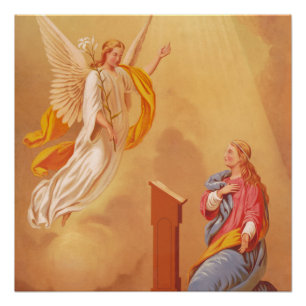 Poster L'Annonciation (1883), Peinture célèbre