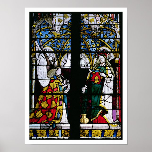 Poster L'Annonciation, de la chapelle de Jacques Coeur (Devant)