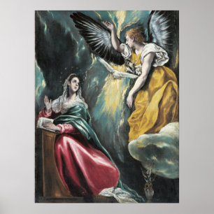 Poster L'Annonciation par El Greco