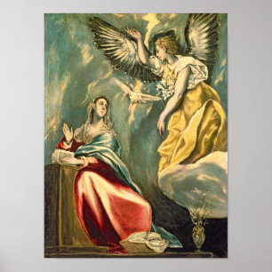 Poster L'Annonciation, v.1595-1600
