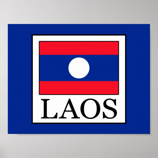 Poster Laos (Devant)