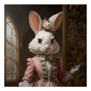 Poster Lapin de Cotillion