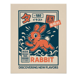 Poster Lapin Manga