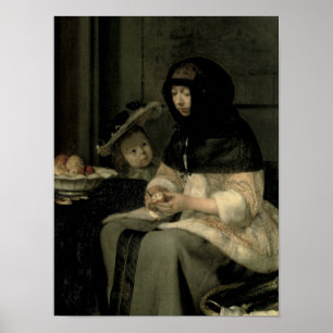 Poster L'Apple Peeler, 1660