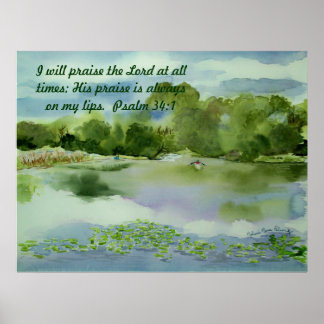 Poster L'aquarelle d'été de Storm's Comin, je louerai...