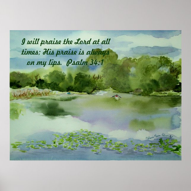 Poster L'aquarelle d'été de Storm's Comin, je louerai... (Devant)