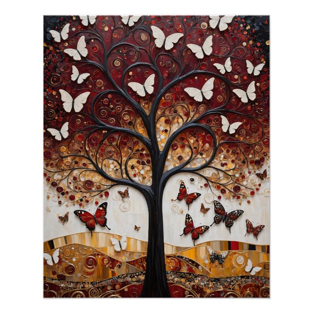 Poster L'Arbre de Métamorphose (Devant)