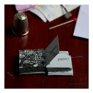 Poster L'Arbre O Carré Carré Arbre Miniature Livre Artist