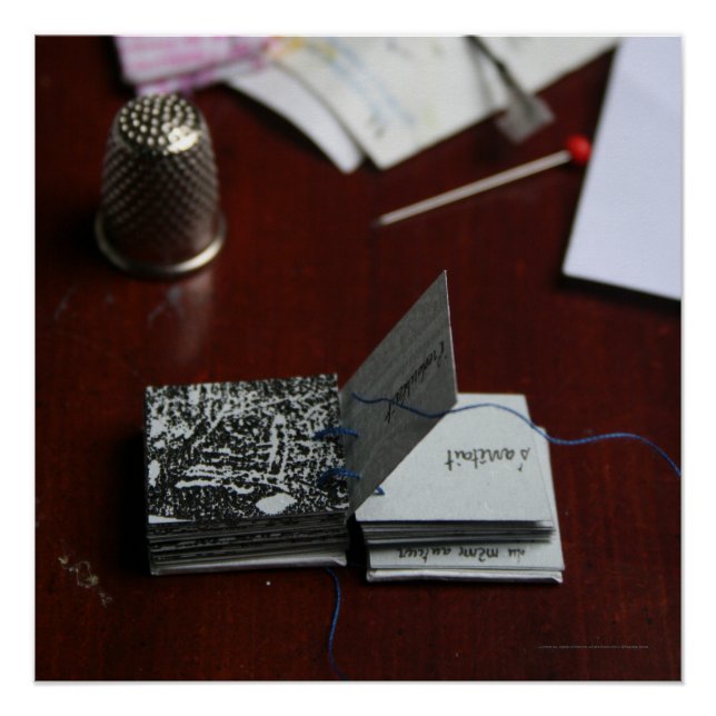 Poster L'Arbre O Carré Carré Arbre Miniature Livre Artist (Devant)