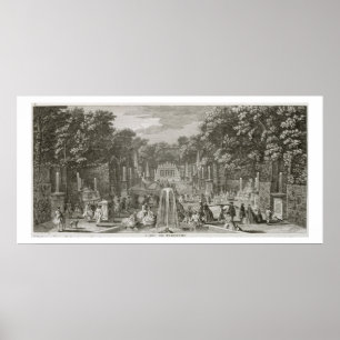 Poster L'Arc de Triomphe, Versailles (gravure)
