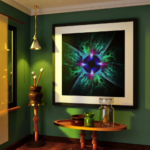 Poster L'art Abstrait des yeux