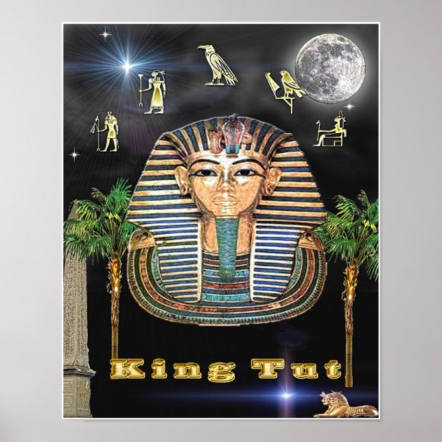 Poster L'art de l'affiche King Tut (Devant)