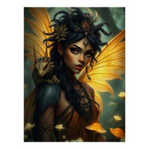 Poster L'art des fées de dragon