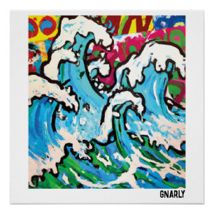 Poster L'art du Surf