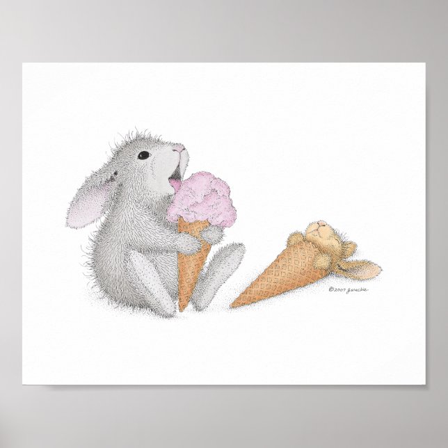 Poster L'art mural HappyHoppers® (Devant)