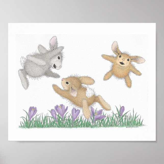 Poster L'art mural HappyHoppers® (Devant)