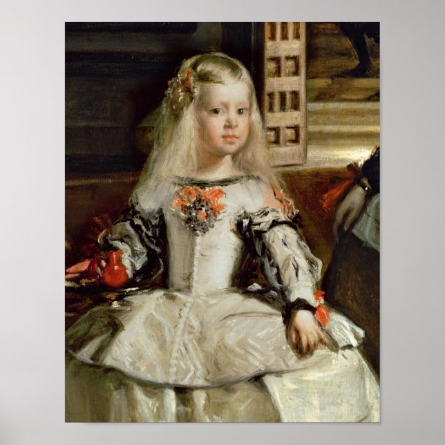 Poster Las Meninas ou La Famille de Philippe IV, c.1656 (Devant)