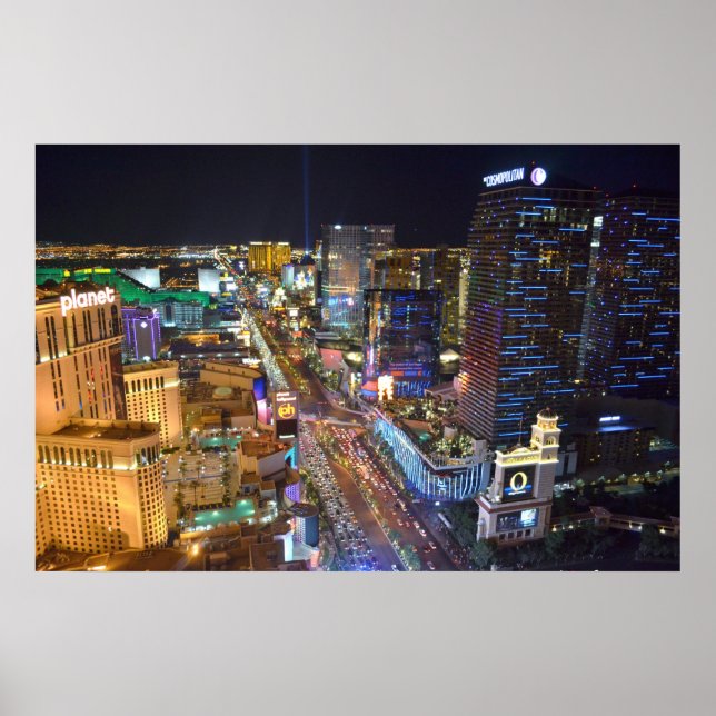 Poster Las Vegas Strip (Devant)