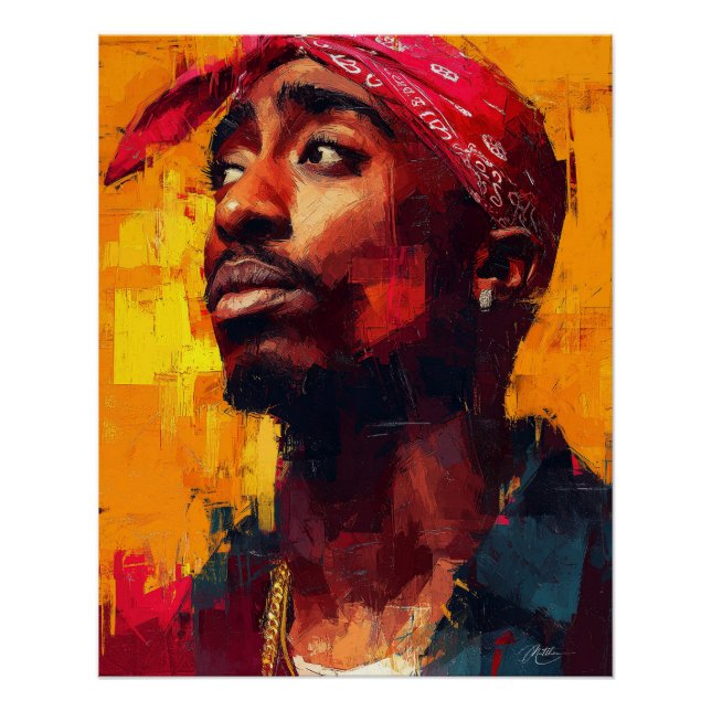 Poster L'ascension d'une légende de la côte ouest – Paint (Devant)