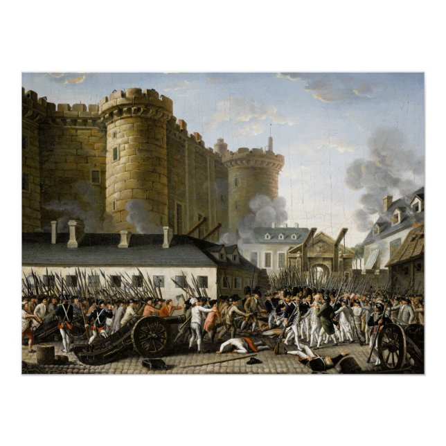 Poster L'assaut de la Bastille (Devant)